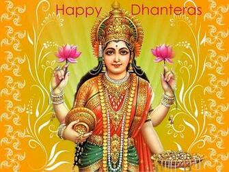 Happy Dhanteras Wishes Wallpaper Diwali
