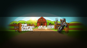 Thecampingrusher Banner By Finsgraphics
