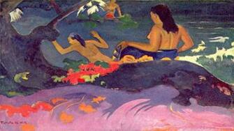 Paul Gauguin Painting Wallpaper Art Full HD