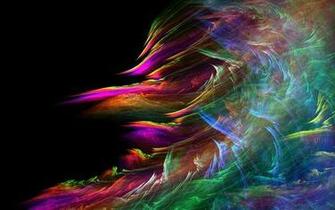 Widescreen Windstorm Fractal HD Wallpaper