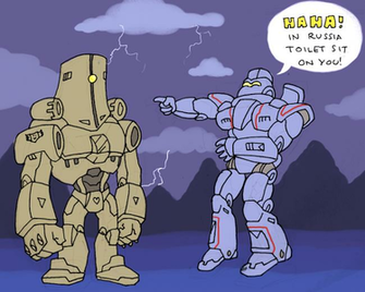 Toilet Head And Gypsy Danger By Razziembessai