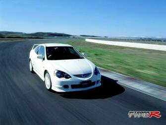 Description White Honda Integra Dc5 Racing Wallpaper