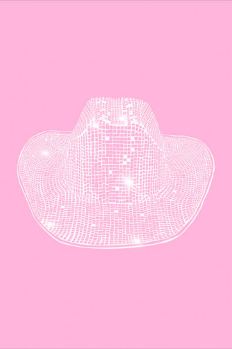 Pink Cowgirl Aesthetic Wallpaper