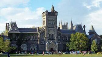University College In Toronto City Wallpaper