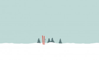 Simple Winter Wallpaper