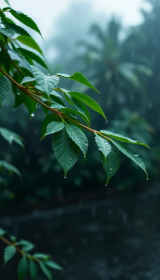 Rain 4k Phone Wallpaper