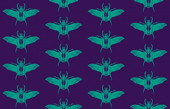 Turquoise And Purple Wallpaper In Flight