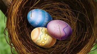 Easter Eggs In Nest Desktop Pc And Mac Wallpaper