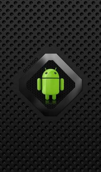 In This Live Wallpaper A Beautiful Android With Black Flames And