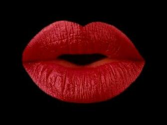 Red Lips Background