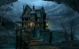 Halloween House Wallpaper