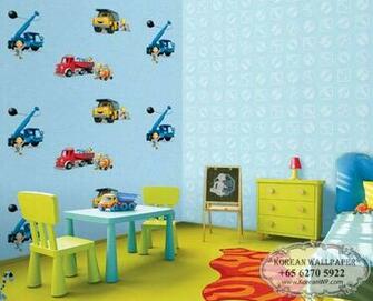 Room Using Kids Teens B6063 B6065 Bob The Builder Wallpaper