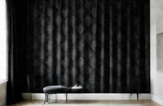 Black Curtain Wallpaper
