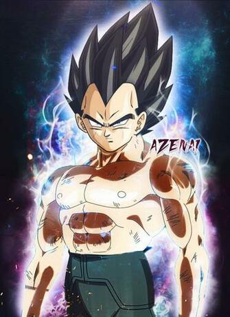Vegeta Ultra Instinct Copyright By Azenai