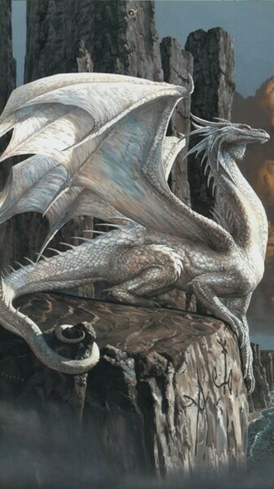 White Dragon Wallpaper