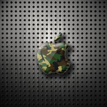 iPad Wallpaper Apple Camo Mini