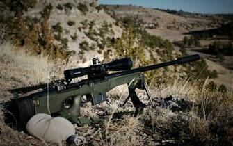 L96a1 Sniper Rifle Wallpaper HD S