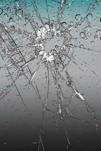Broken Glass iPhone Wallpaper