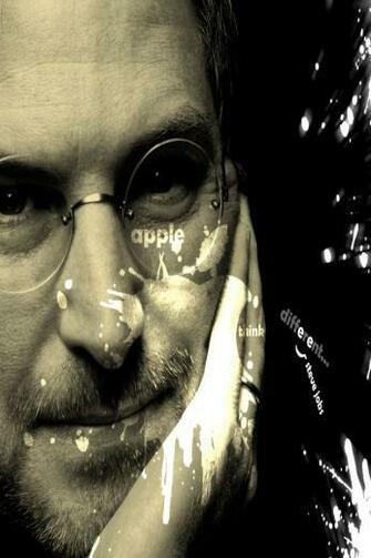 Great Steve Jobs Tribute iPhone 4s Wallpaper For Your Mobile