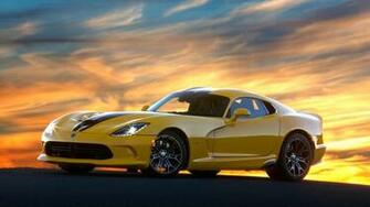 Srt Viper Yellow Wallpaper HD Car