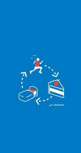 Run Eat Sleep iPhone Parallax Wallpaper iPhone5s