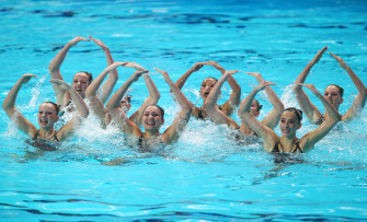 Synchronized Swimming Wallpaper