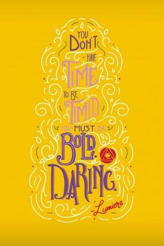 Disney Wisdom Beauty And The Beast Wallpaper In