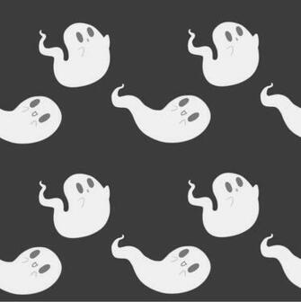 Cute Ghosts Background Patterns