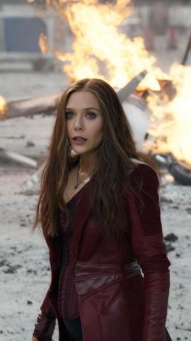 Hawkeye And Scarlet Witch