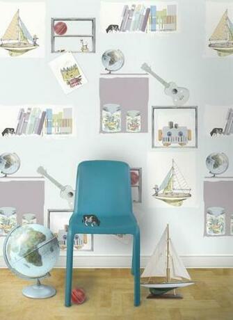 Louise Body Children S Wallpaper Boys Toyshelf