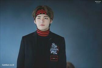 V Bts Cute Desktop Wallpaper Top