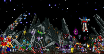 Wfe Autobots Vs Decepticons By Delgatron