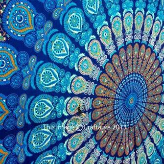 Mandala Tapestry Hippie Tapestries Wall Hanging Dorm