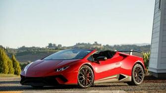 Lamborghini Huracan Performante Spyder Wallpaper HD Image