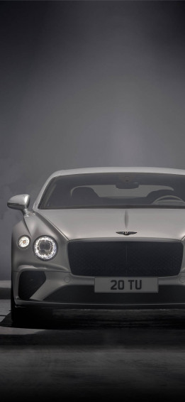 Bentley Car In Greyscale iPhone Wallpaper