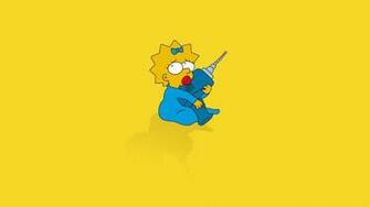 Wallpaper Of Maggie Simpson Paperpull