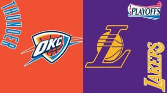 Okc Thunder Vs La Lakers By Devildog360