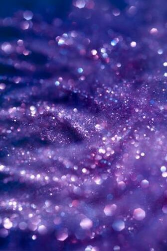 Purple Background Of Defuse Glitter And Specular Highlights