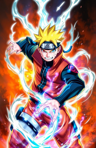 Naruto Bijuu Mode Wallpaper