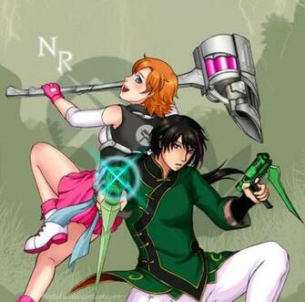 Rwby Ren Nora Flower Power By Littleitaku