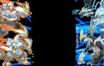 Pokemon Black And White Background By Blufire412 On