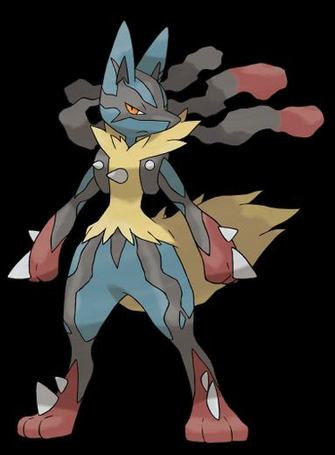 Mega Lucario Is The Evolution Of Introduced In Pok Mon