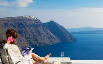 Santorini Cliffside Hotel San Antonio
