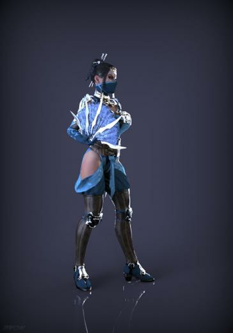 Request Kitana Mk X Pose Render By Arrow U