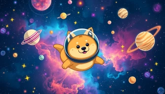 Doge Space Wallpaper
