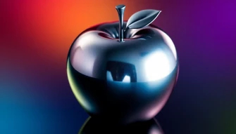 Metal Apple Wallpaper