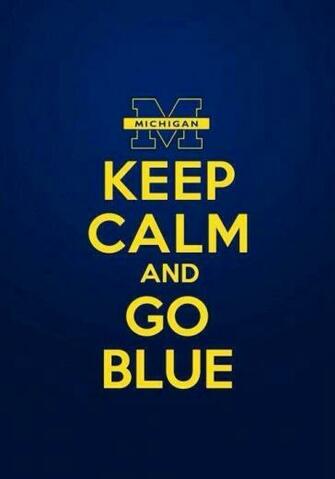 Go Blue U Of M