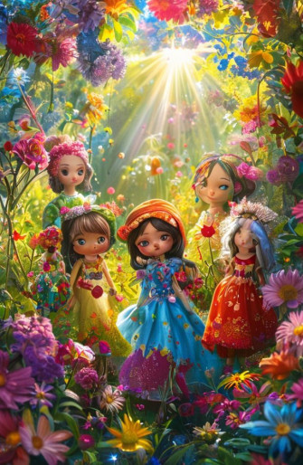Beautiful Dolls Wallpaper