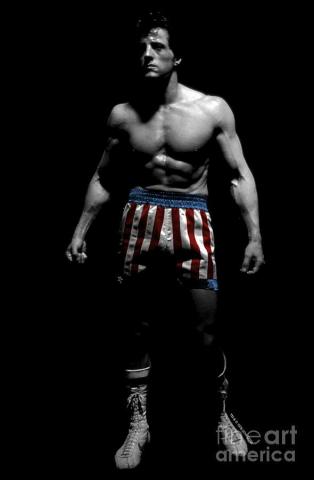 Rocky Balboa Digital Art By Judith Thompson Pixels