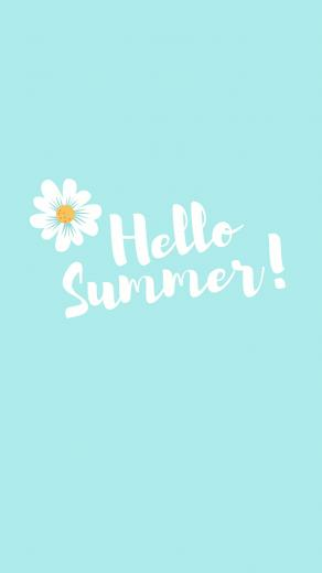 Hello Summer Quote iPhone Wallpaper Tap To For